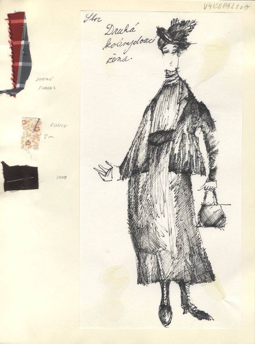 Náhledový obrázek My Fair Lady - Originál kostýmního návrhu - 81