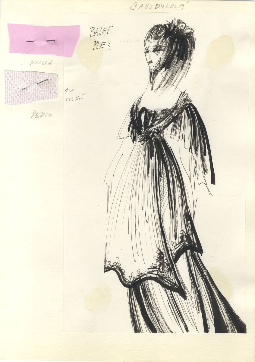 Náhledový obrázek My Fair Lady - Originál kostýmního návrhu - 94