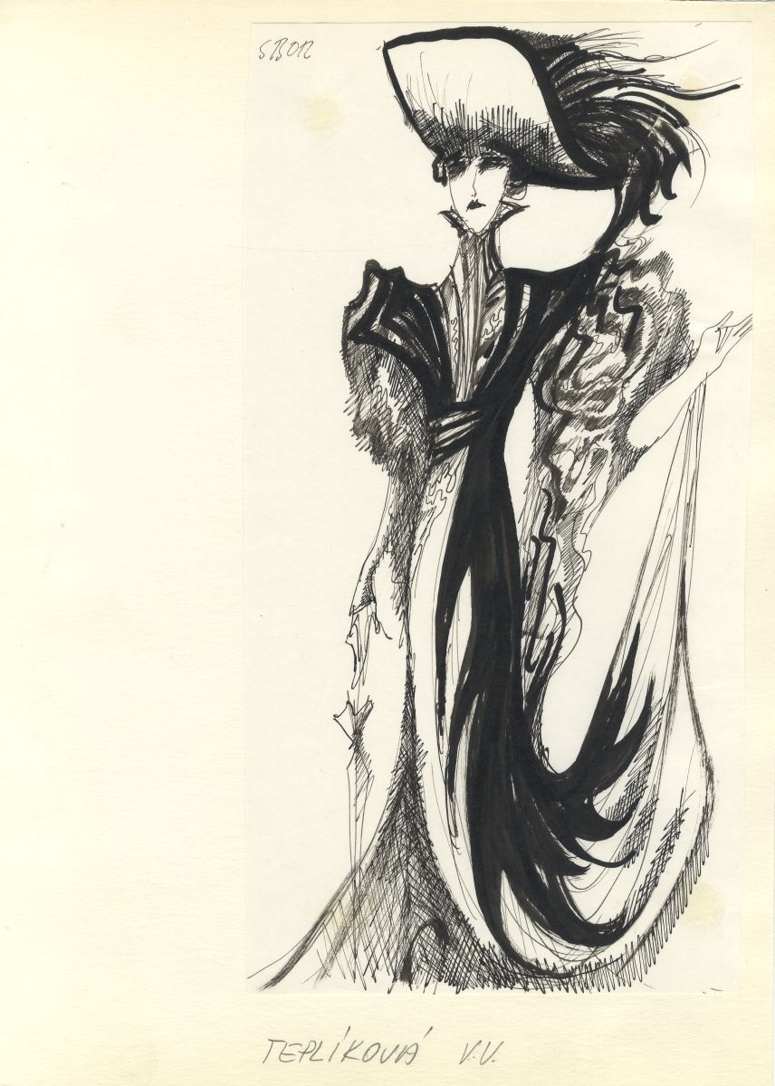 Náhledový obrázek My Fair Lady - Originál kostýmního návrhu - 65