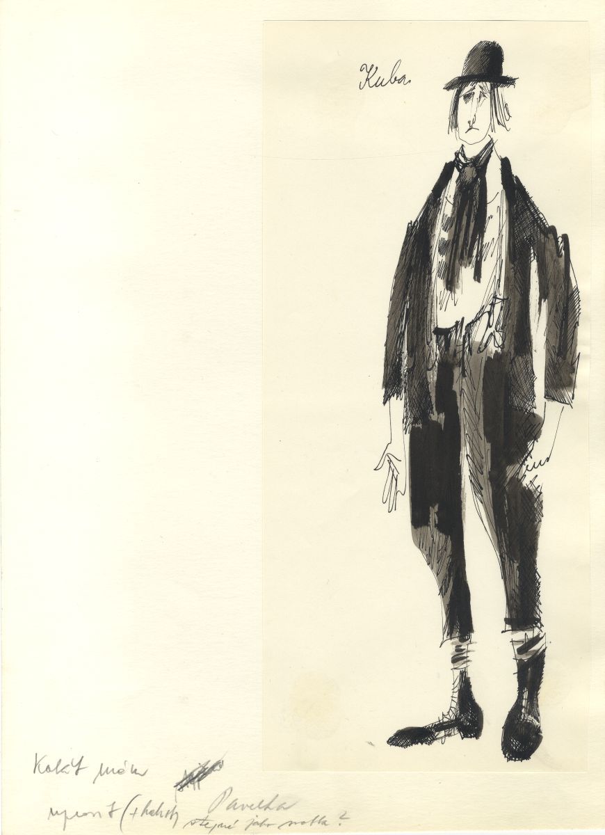 Náhledový obrázek My Fair Lady - Originál kostýmního návrhu - 74
