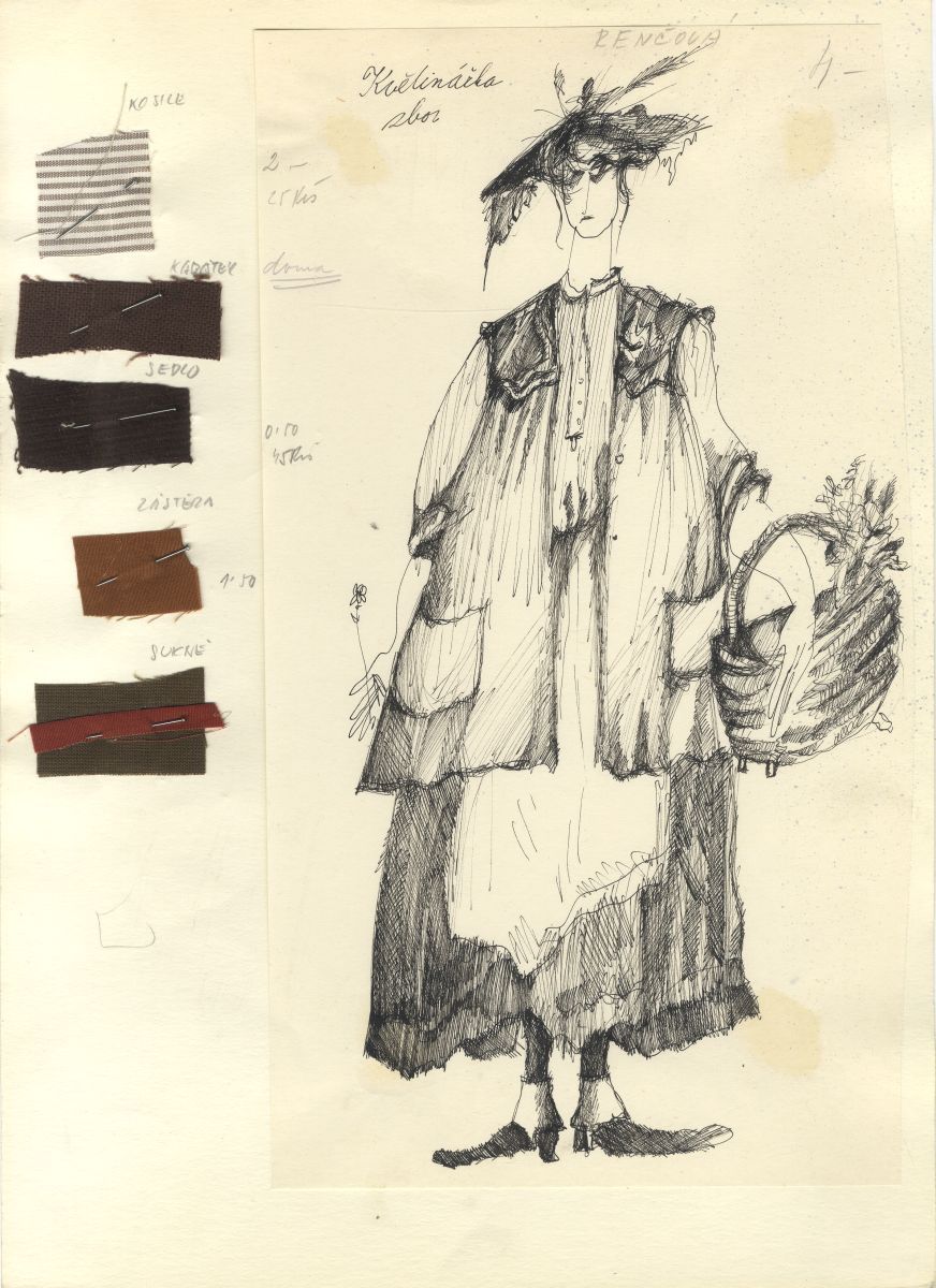 Náhledový obrázek My Fair Lady - Originál kostýmního návrhu - 100