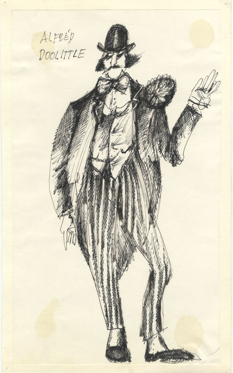 Náhledový obrázek My Fair Lady - Originál kostýmního návrhu - 67