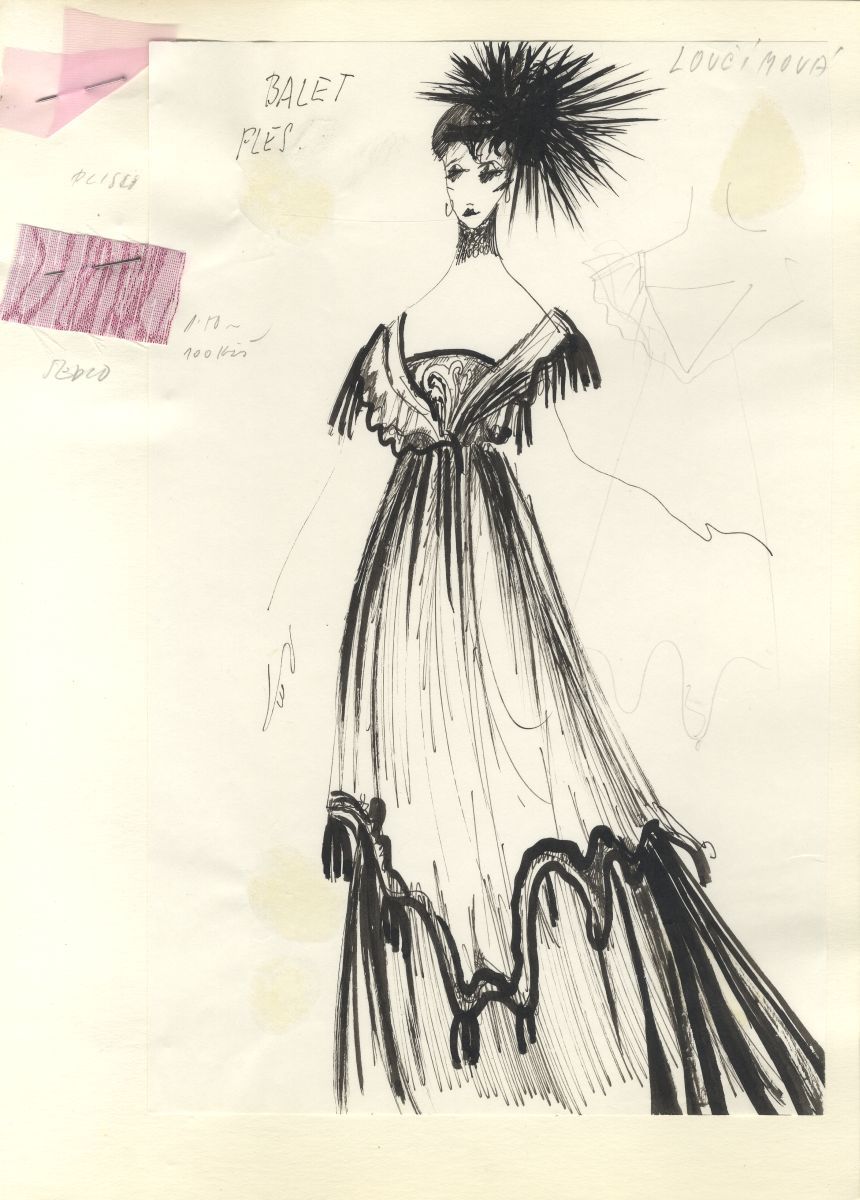 Náhledový obrázek My Fair Lady - Originál kostýmního návrhu - 98