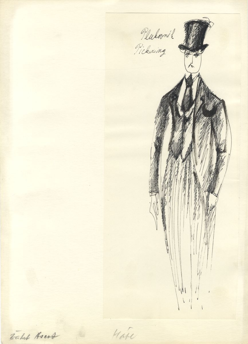 Náhledový obrázek My Fair Lady - Originál kostýmního návrhu - 62