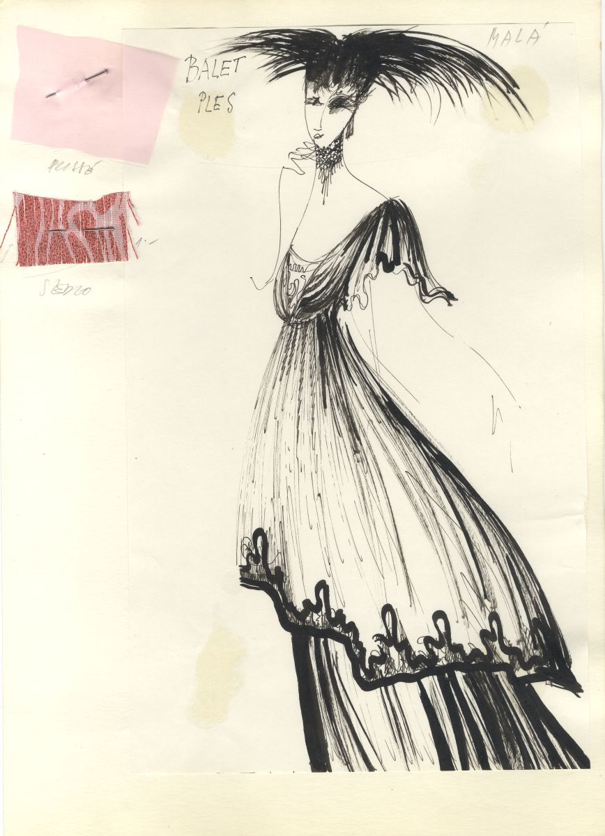Náhledový obrázek My Fair Lady - Originál kostýmního návrhu - 99