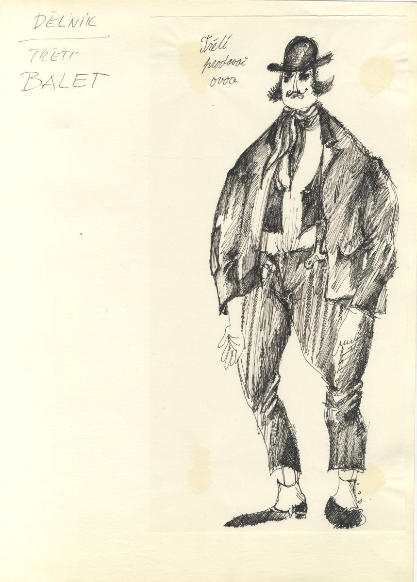 Náhledový obrázek My Fair Lady - Originál kostýmního návrhu - 69