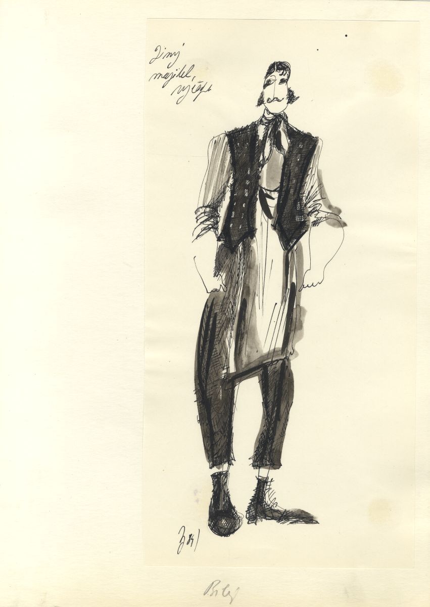 Náhledový obrázek My Fair Lady - Originál kostýmního návrhu - 76