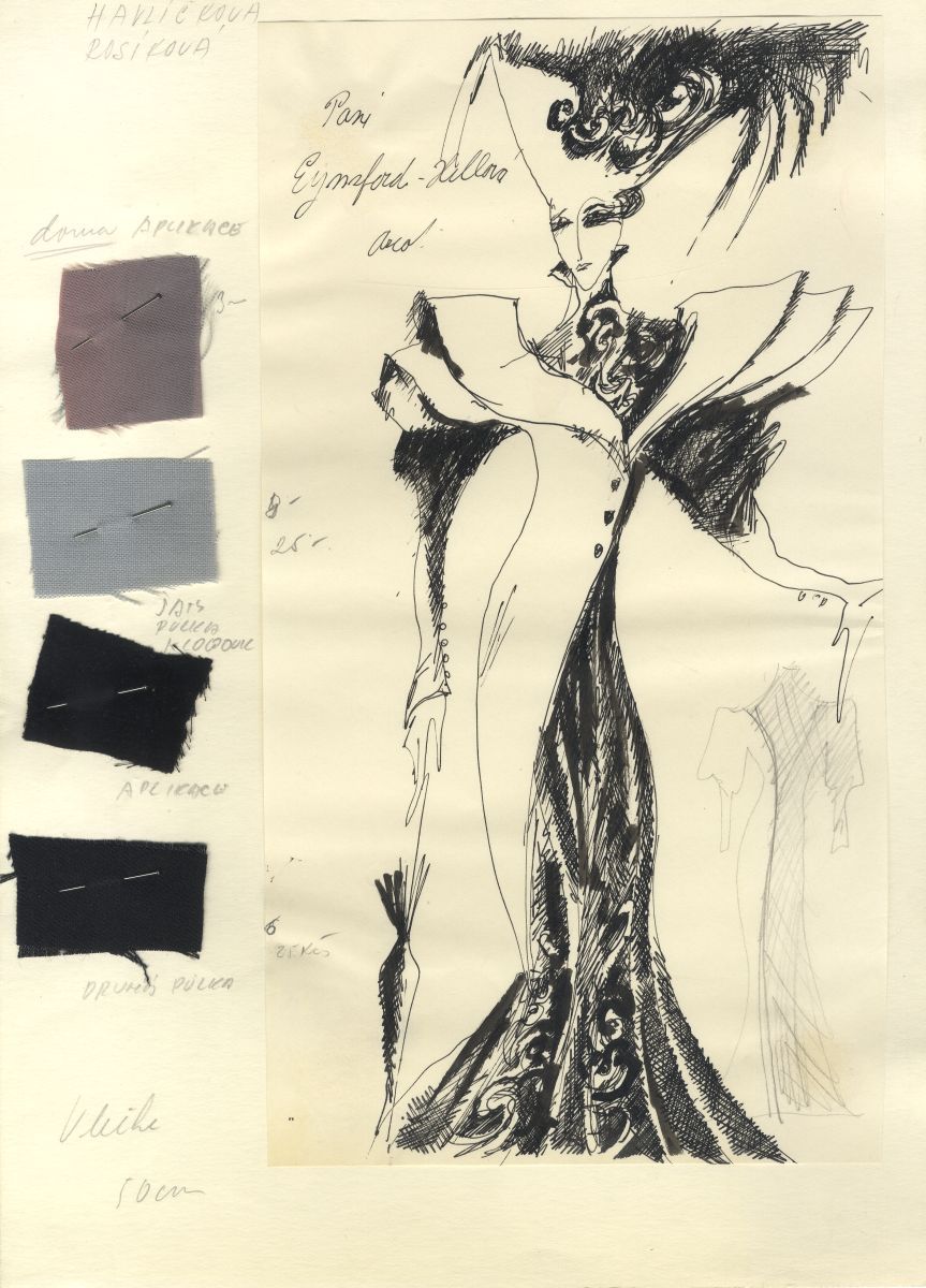 Náhledový obrázek My Fair Lady - Originál kostýmního návrhu - 91