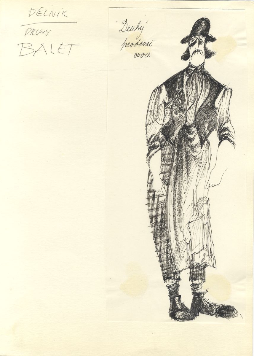 Náhledový obrázek My Fair Lady - Originál kostýmního návrhu - 68