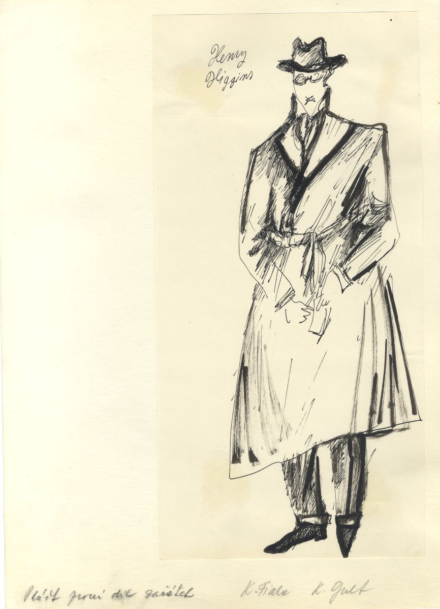 Náhledový obrázek My Fair Lady - Originál kostýmního návrhu - 78