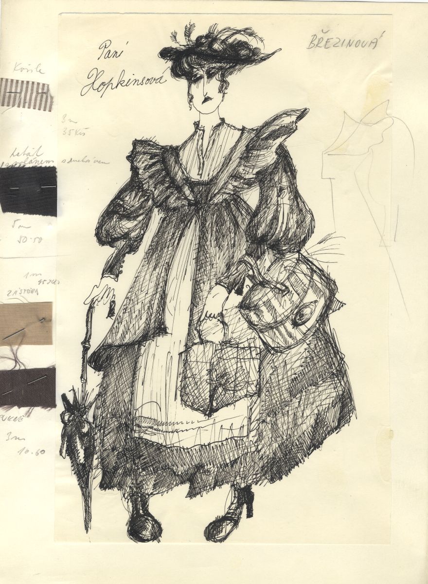 Náhledový obrázek My Fair Lady - Originál kostýmního návrhu - 84