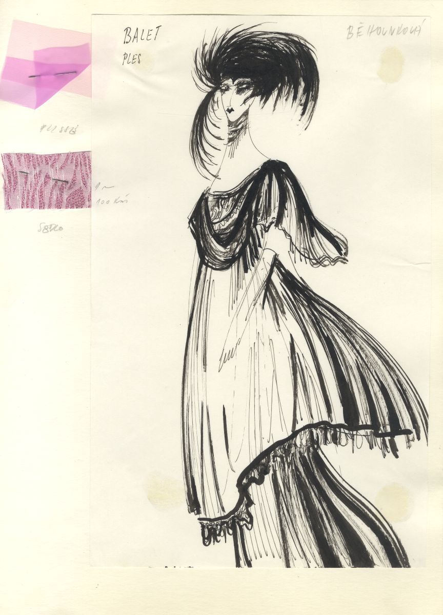 Náhledový obrázek My Fair Lady - Originál kostýmního návrhu - 96