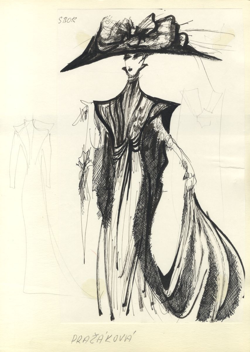 Náhledový obrázek My Fair Lady - Originál kostýmního návrhu - 31
