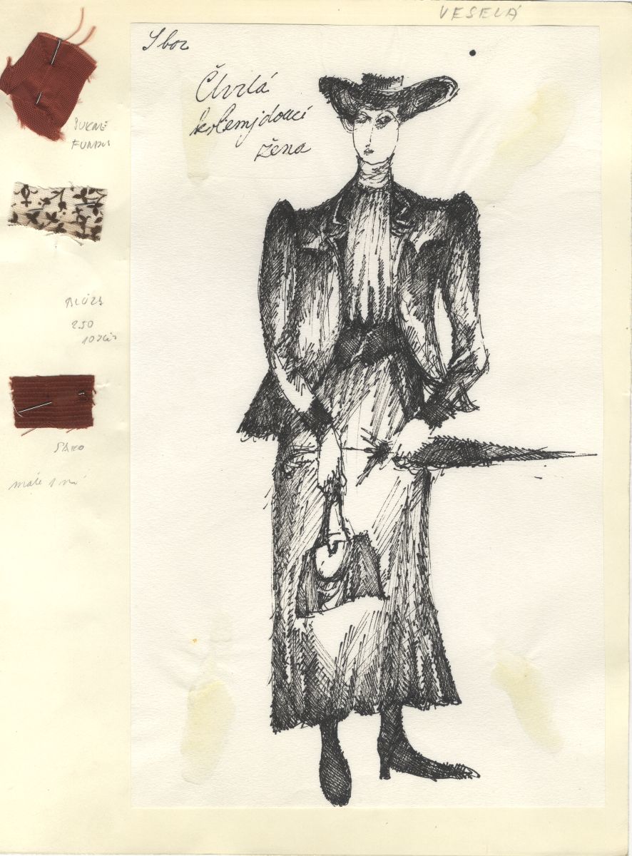 Náhledový obrázek My Fair Lady - Originál kostýmního návrhu - 59