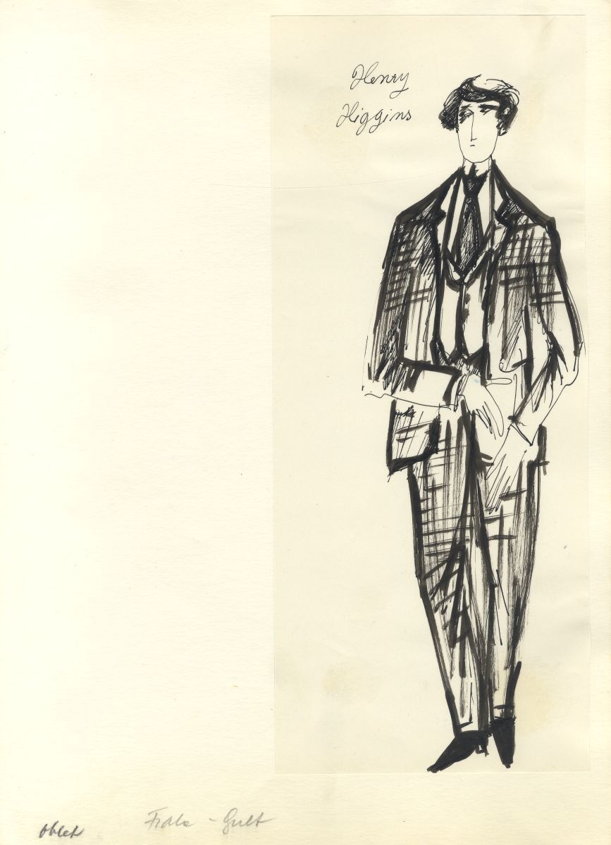 Náhledový obrázek My Fair Lady - Originál kostýmního návrhu - 79