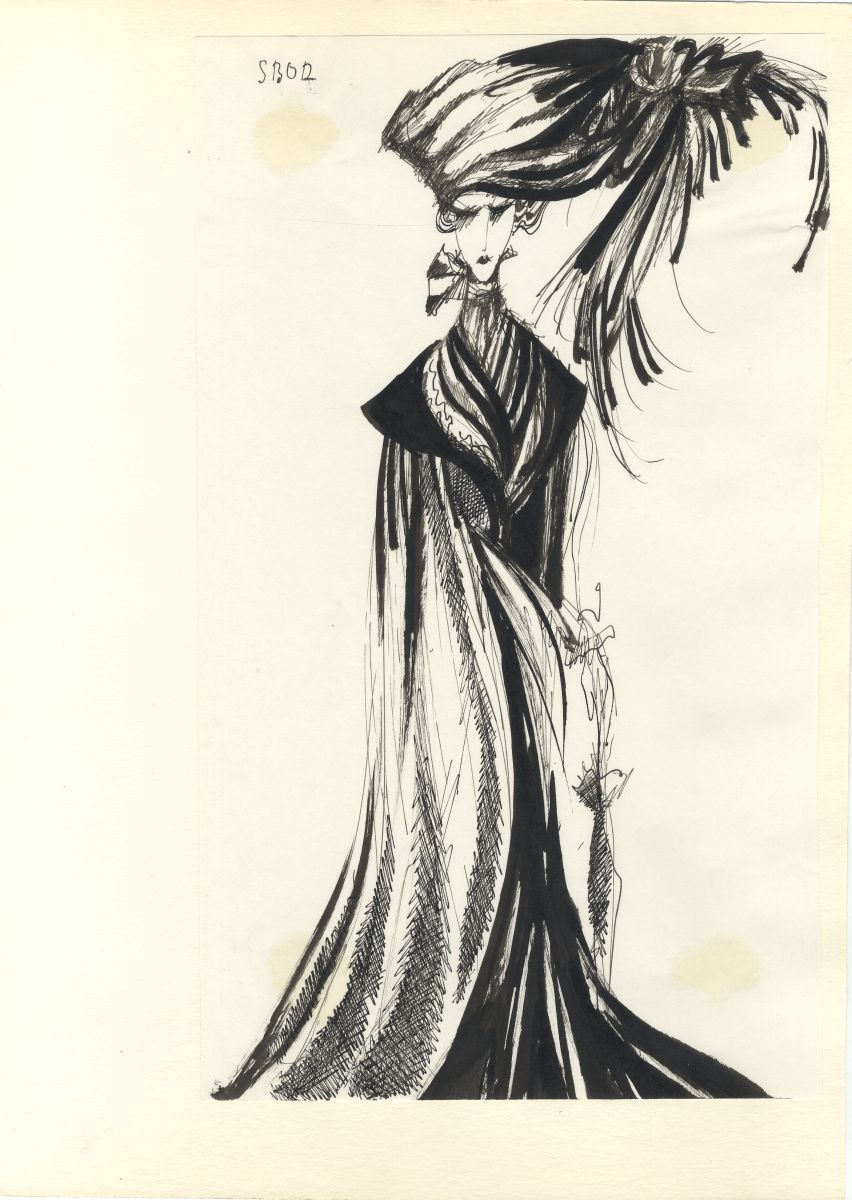 Náhledový obrázek My Fair Lady - Originál kostýmního návrhu - 38