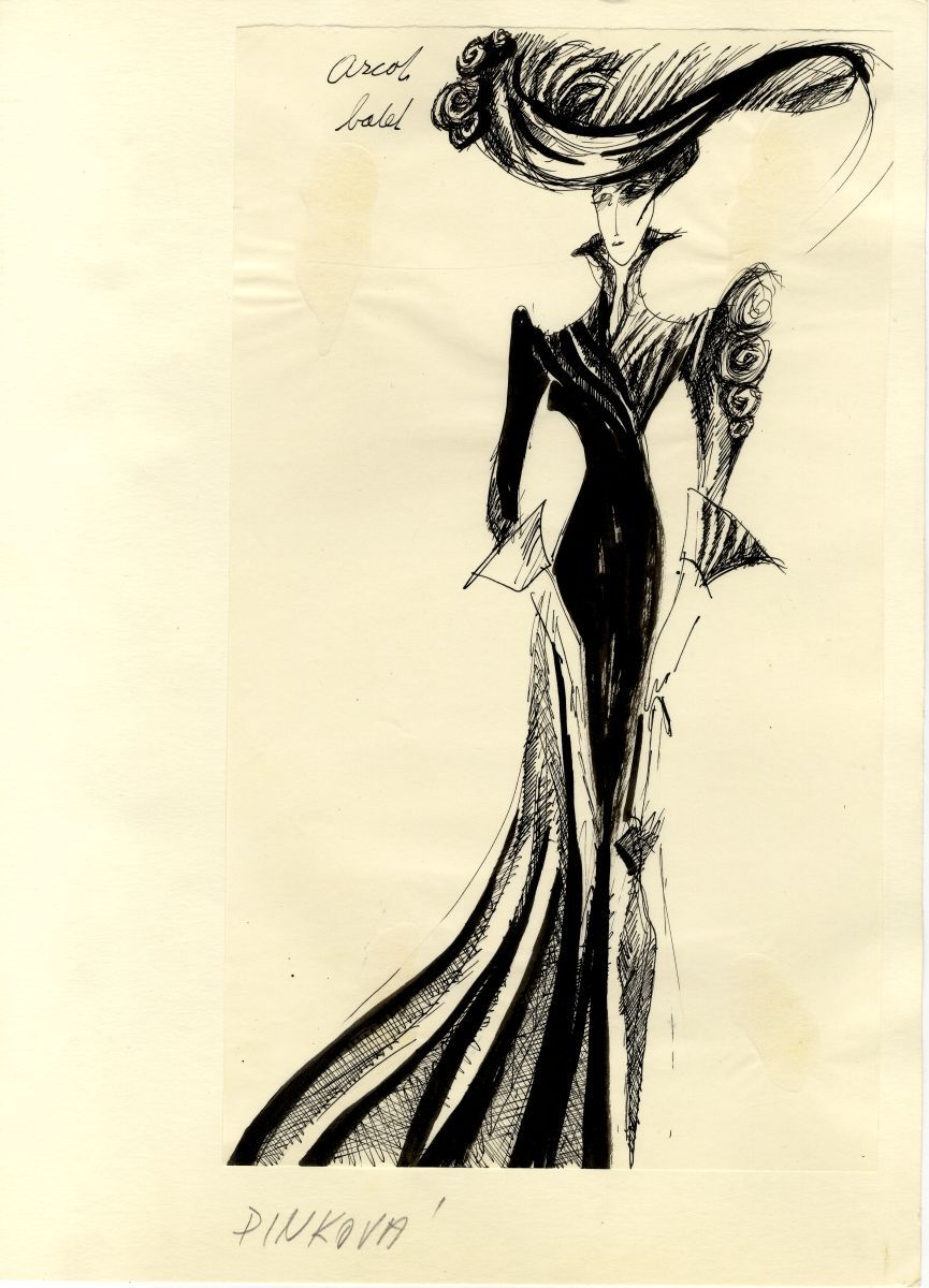 Náhledový obrázek My Fair Lady - Originál kostýmního návrhu - 20