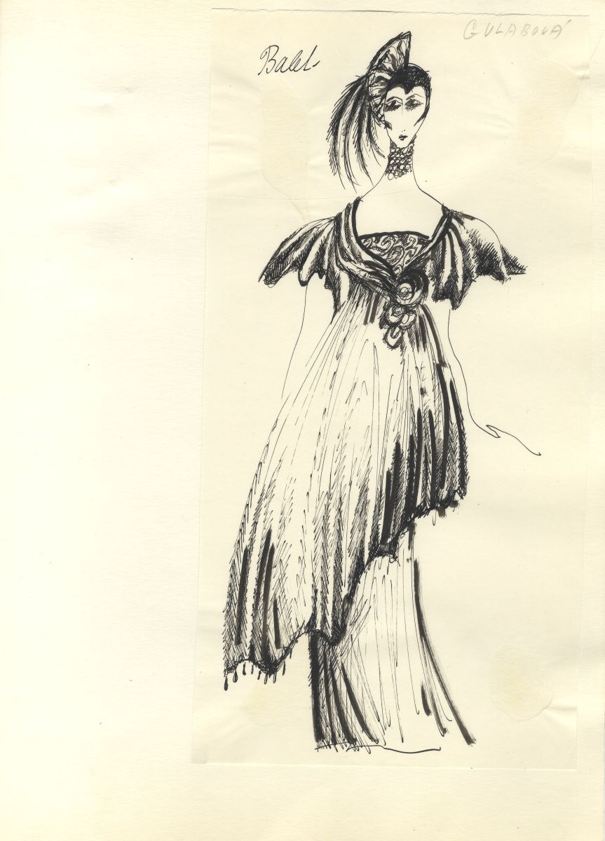 Náhledový obrázek My Fair Lady - Originál kostýmního návrhu - 95