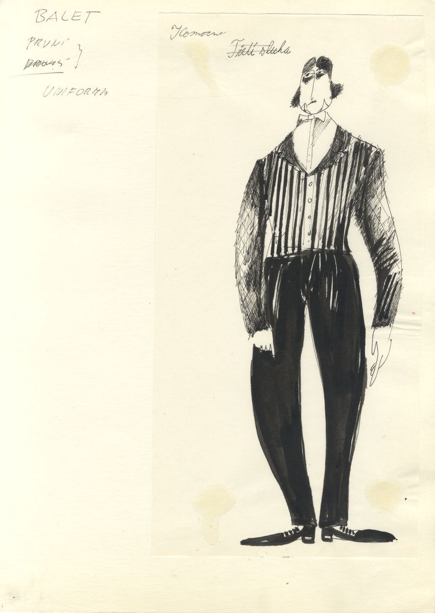 Náhledový obrázek My Fair Lady - Originál kostýmního návrhu - 71