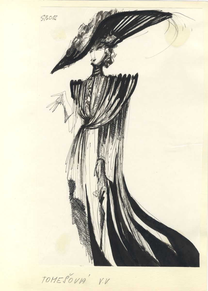 Náhledový obrázek My Fair Lady - Originál kostýmního návrhu - 41