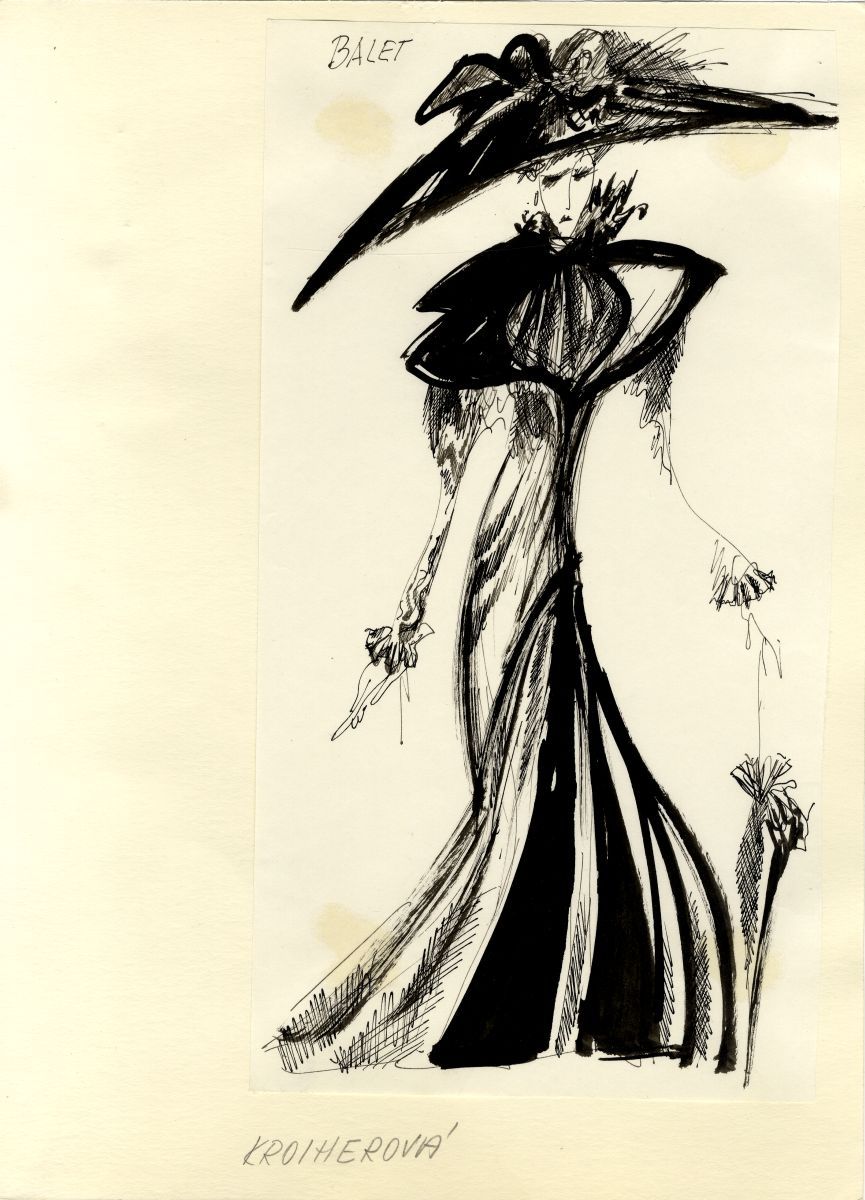 Náhledový obrázek My Fair Lady - Originál kostýmního návrhu - 19