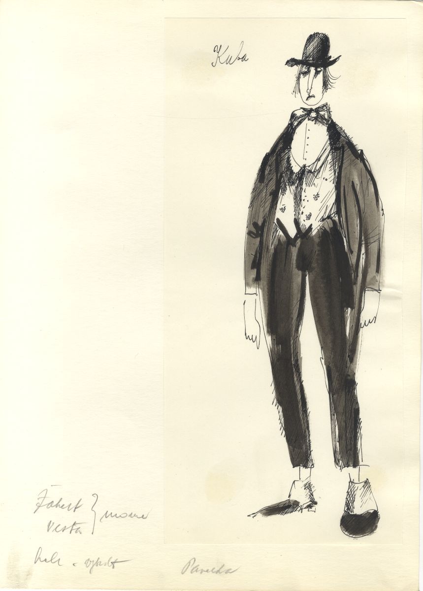 Náhledový obrázek My Fair Lady - Originál kostýmního návrhu - 73