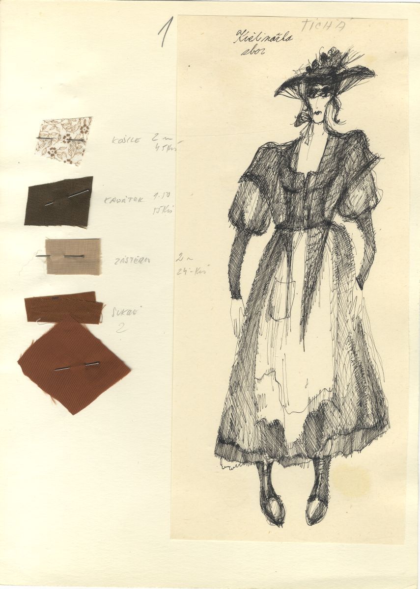 Náhledový obrázek My Fair Lady - Originál kostýmního návrhu - 92