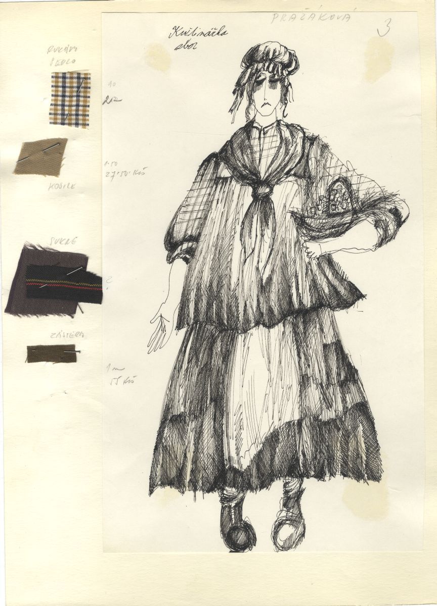 Náhledový obrázek My Fair Lady - Originál kostýmního návrhu - 90