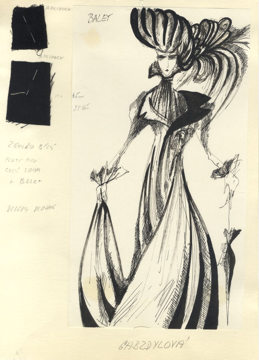 Náhledový obrázek My Fair Lady - Originál kostýmního návrhu - 40