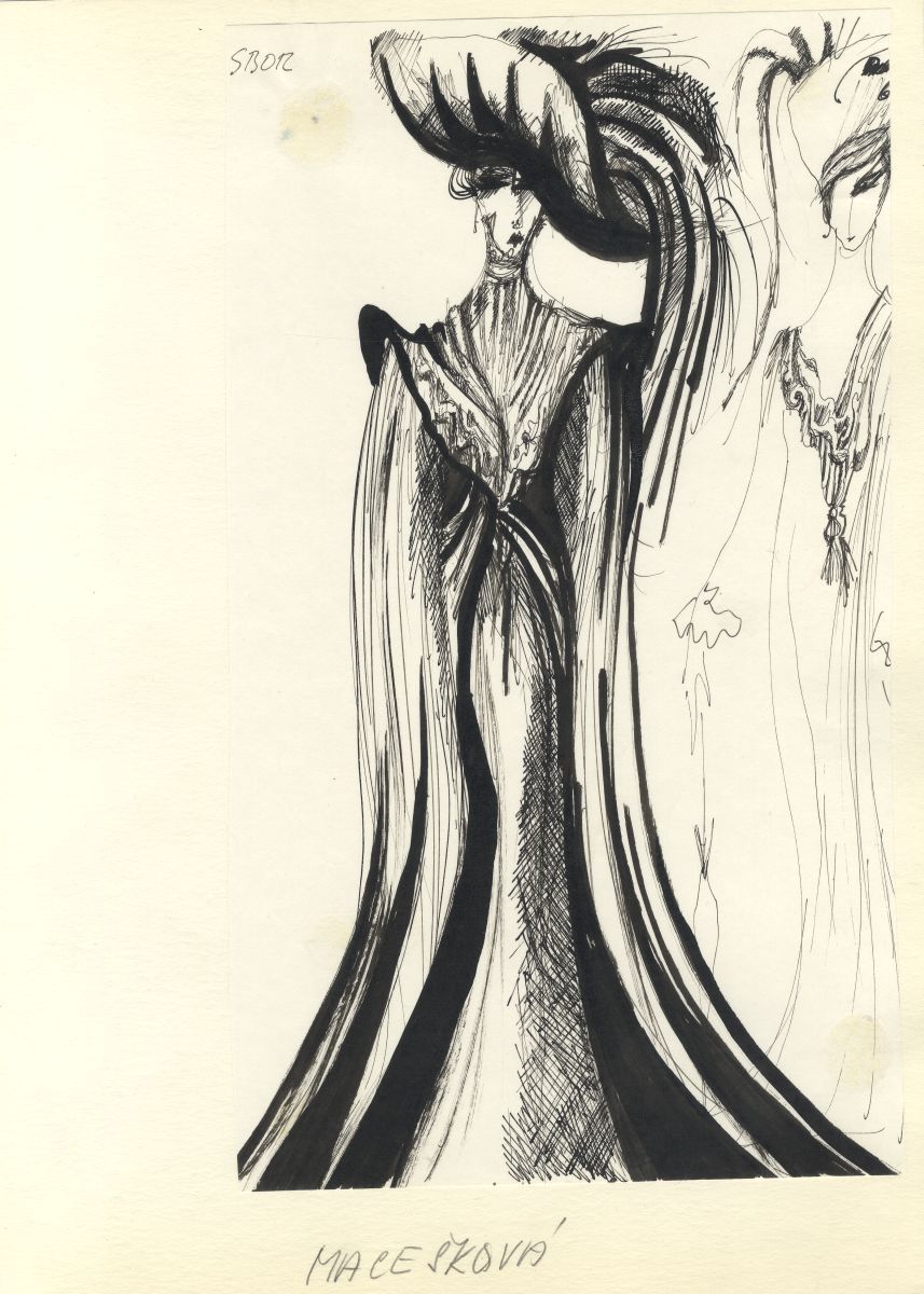 Náhledový obrázek My Fair Lady - Originál kostýmního návrhu - 30