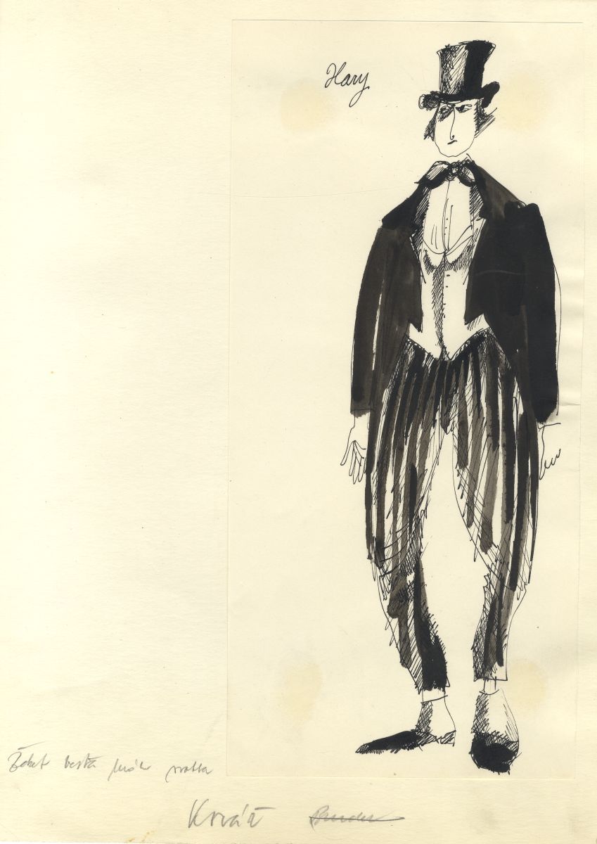 Náhledový obrázek My Fair Lady - Originál kostýmního návrhu - 75