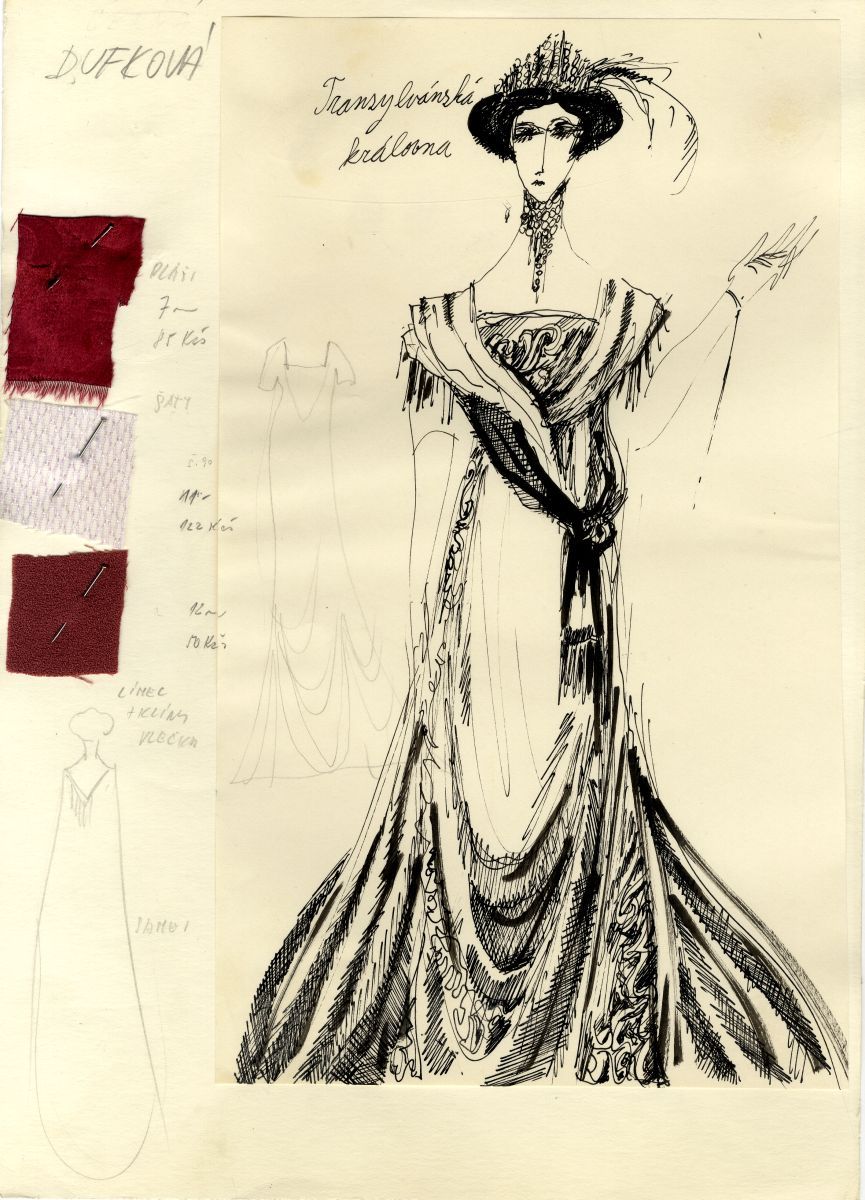 Náhledový obrázek My Fair Lady - Originál kostýmního návrhu - 18