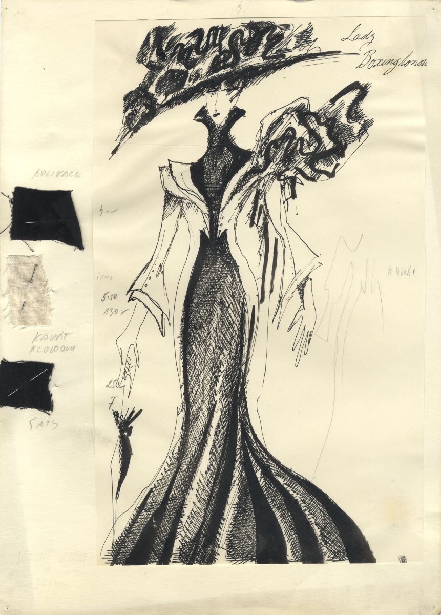 Náhledový obrázek My Fair Lady - Originál kostýmního návrhu - 66