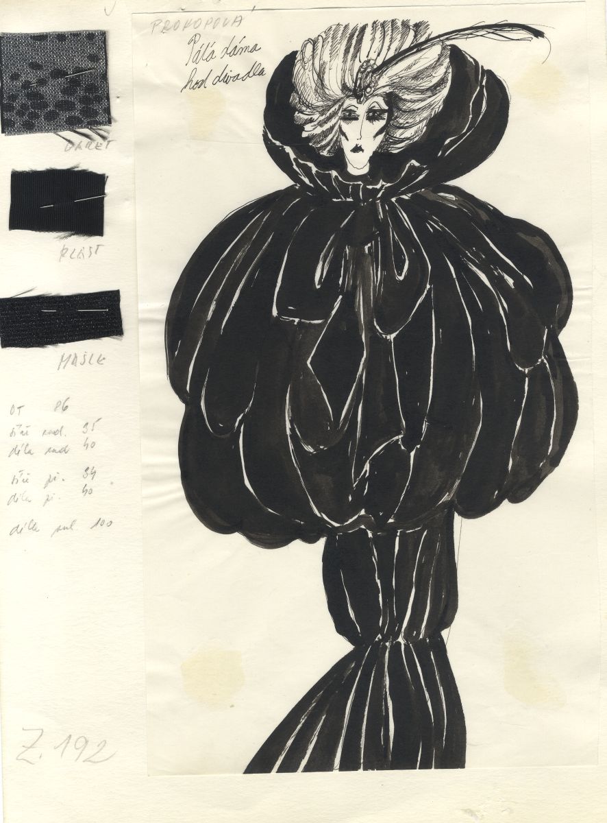 Náhledový obrázek My Fair Lady - Originál kostýmního návrhu - 47