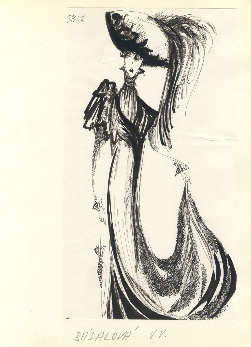 Náhledový obrázek My Fair Lady - Originál kostýmního návrhu - 64