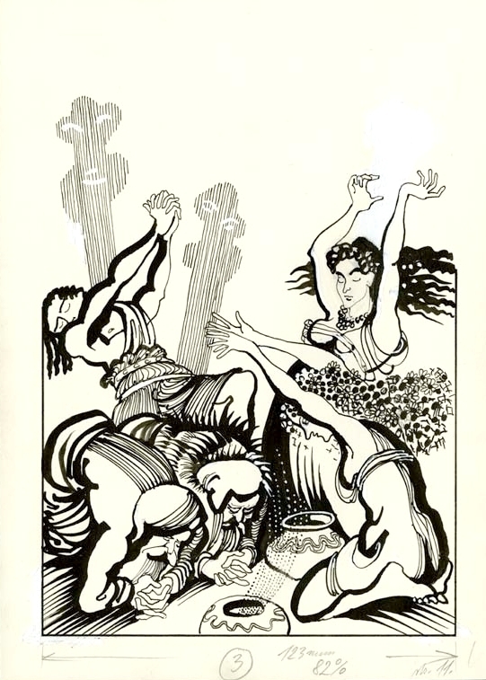 Náhledový obrázek Ilustrace - O Děvín a Velehrad - 1