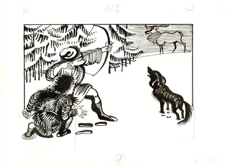 Náhledový obrázek Ilustrace - O Děvín a Velehrad - 1