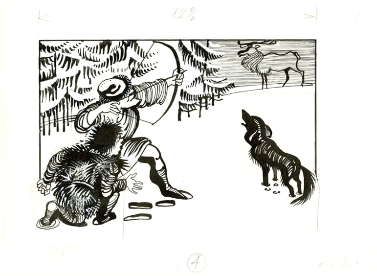 Náhledový obrázek předmětu Ilustrace - O Děvín a Velehrad