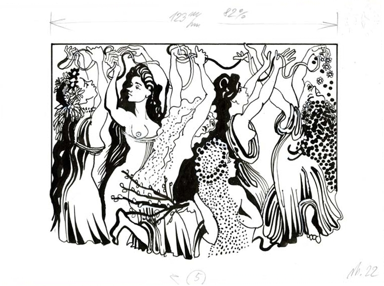 Náhledový obrázek Ilustrace - O Děvín a Velehrad - 1