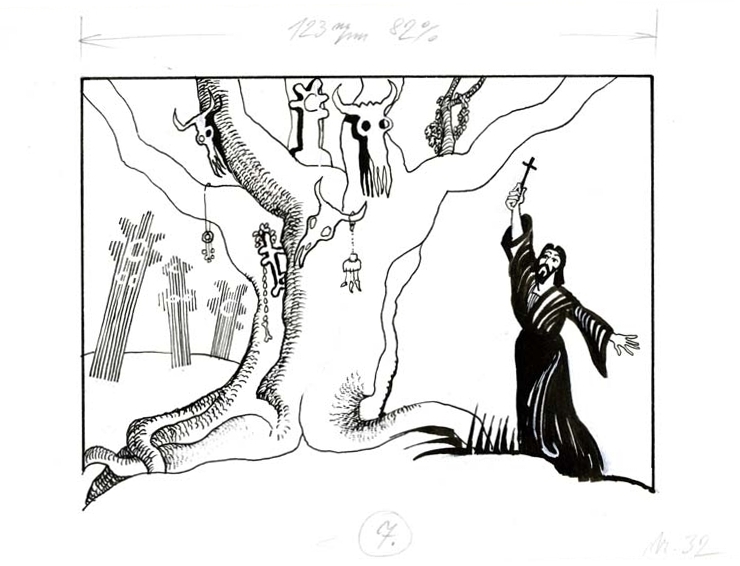 Náhledový obrázek Ilustrace - O Děvín a Velehrad - 1