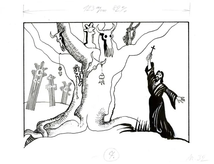 Náhledový obrázek předmětu Ilustrace - O Děvín a Velehrad