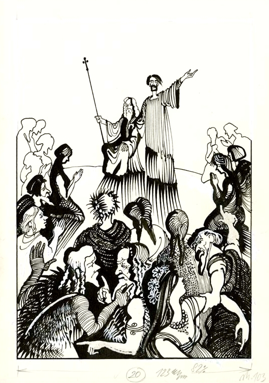 Náhledový obrázek Ilustrace - O Děvín a Velehrad - 1