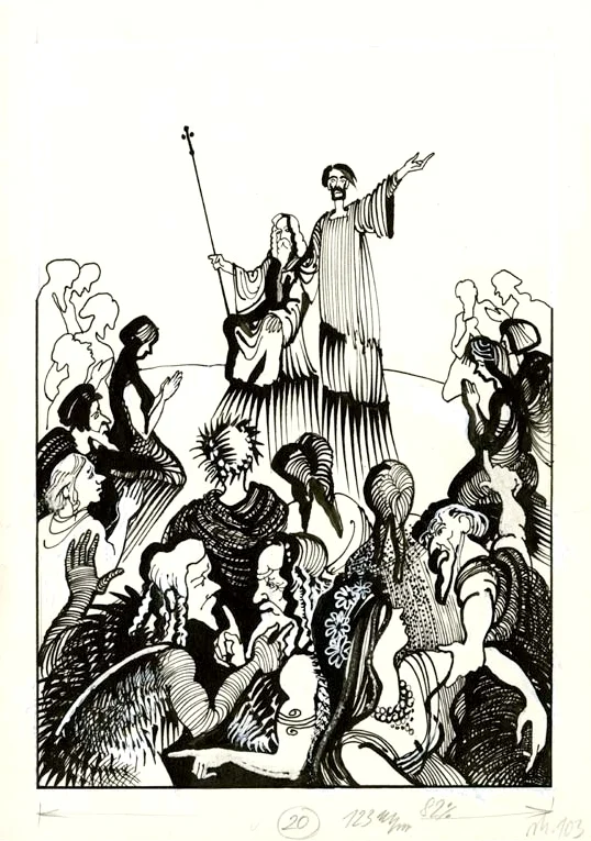 Náhledový obrázek předmětu Ilustrace - O Děvín a Velehrad