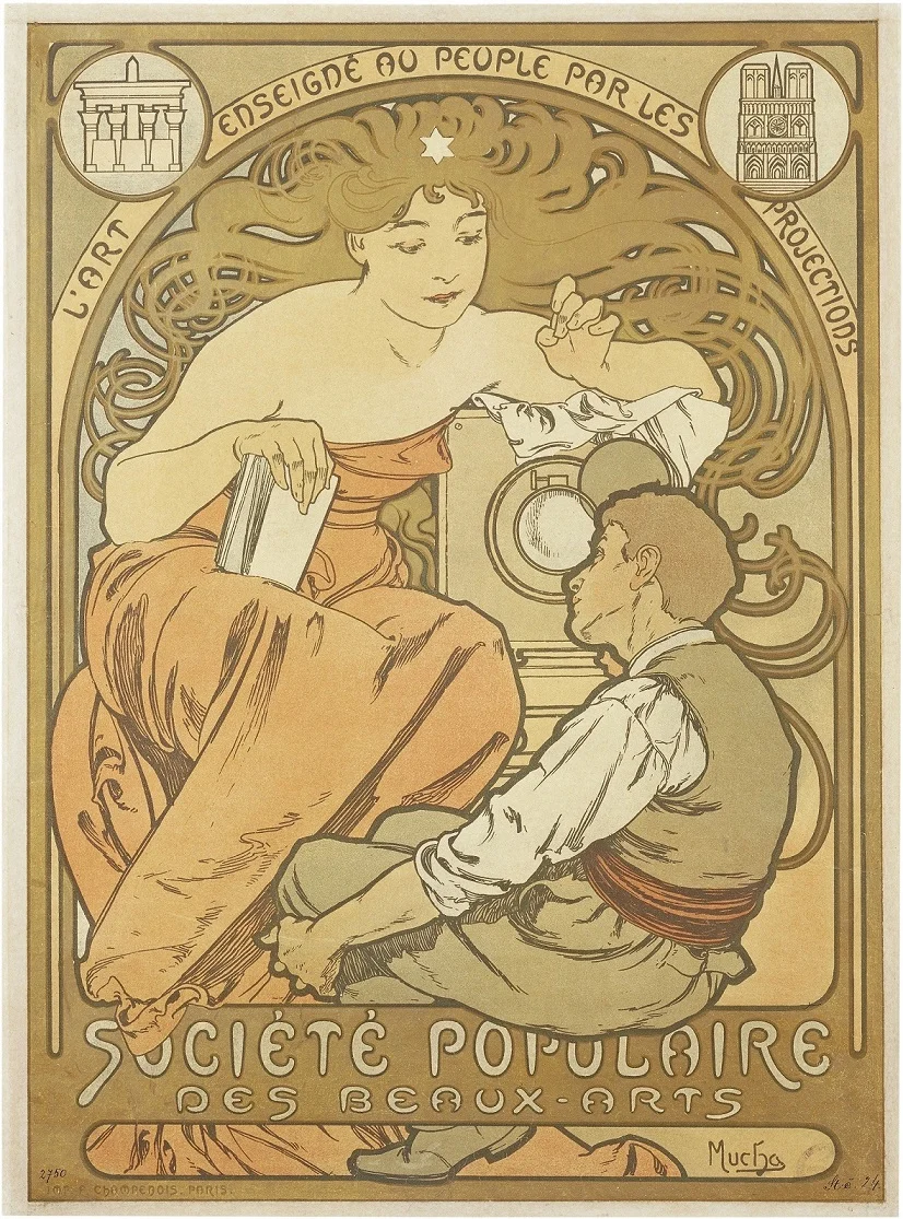 Náhledový obrázek předmětu Societe populaire des beaux - arts