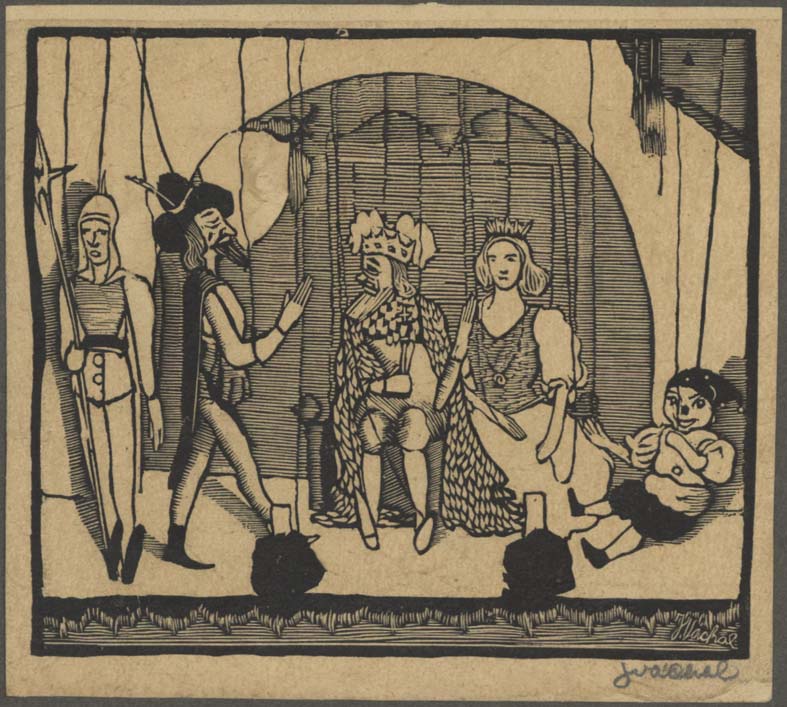 Náhledový obrázek Ilustrace - Český loutkář - 1
