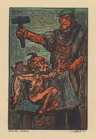 Náhledový obrázek předmětu Ilustrace - Pohádky o čertech