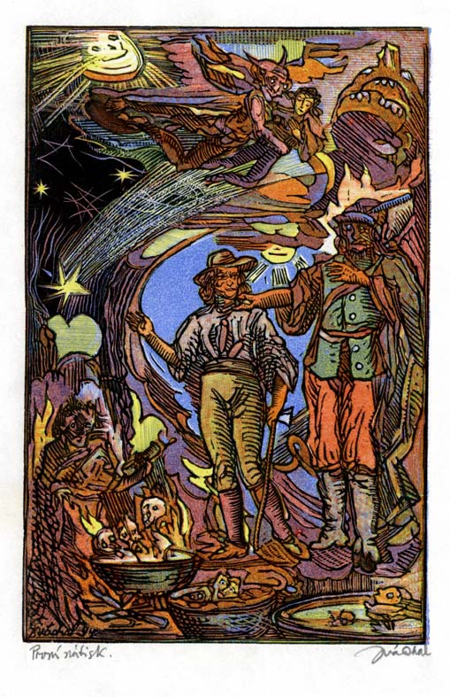 Náhledový obrázek Ilustrace - Pohádky o čertech - 1