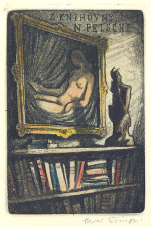 Náhledový obrázek Ex-Libris z knihovny N. Felsche - 1