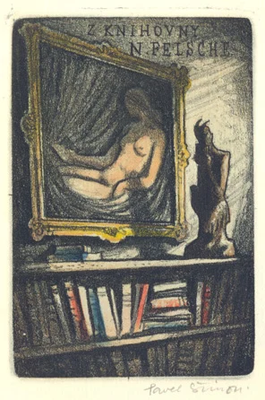 Náhledový obrázek předmětu Ex-Libris z knihovny N. Felsche