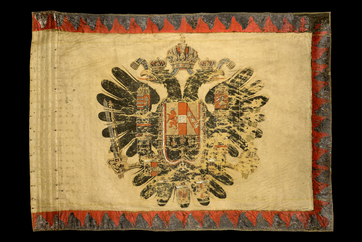 Náhledový obrázek Plukovní prapor/Regimental flag - 1